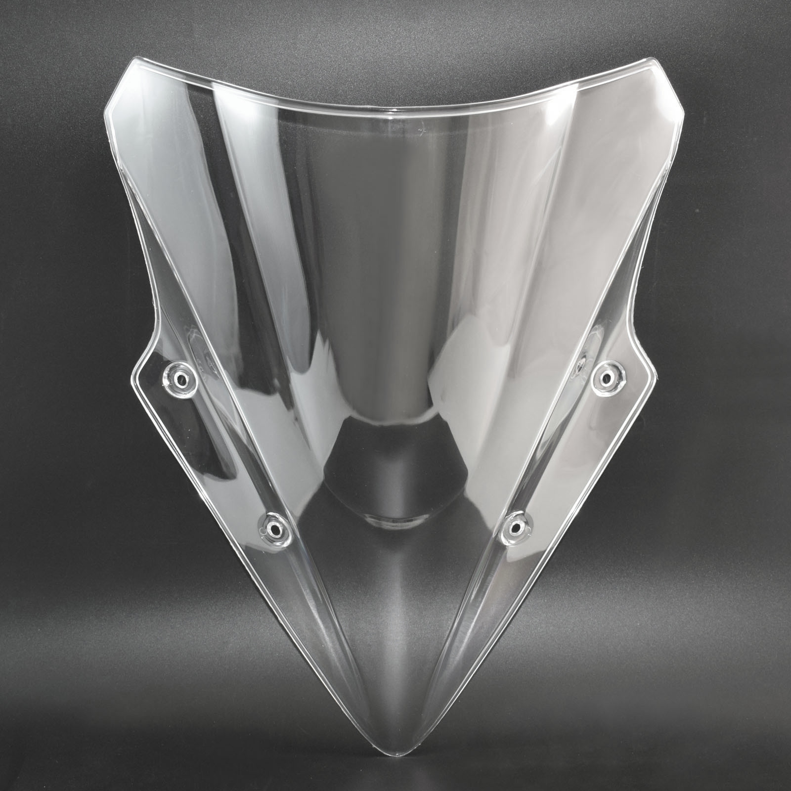 Motorcycle Parts Double Bubble Front Windscreen Windshield Visor Screen Fly Shield Wind Deflector Cover ABS Plastic For KAWASAKI Ninja 650 650R EX 650 F EX650 ER6F ER-6F 2017 2018 2019 P/N 39154-0352