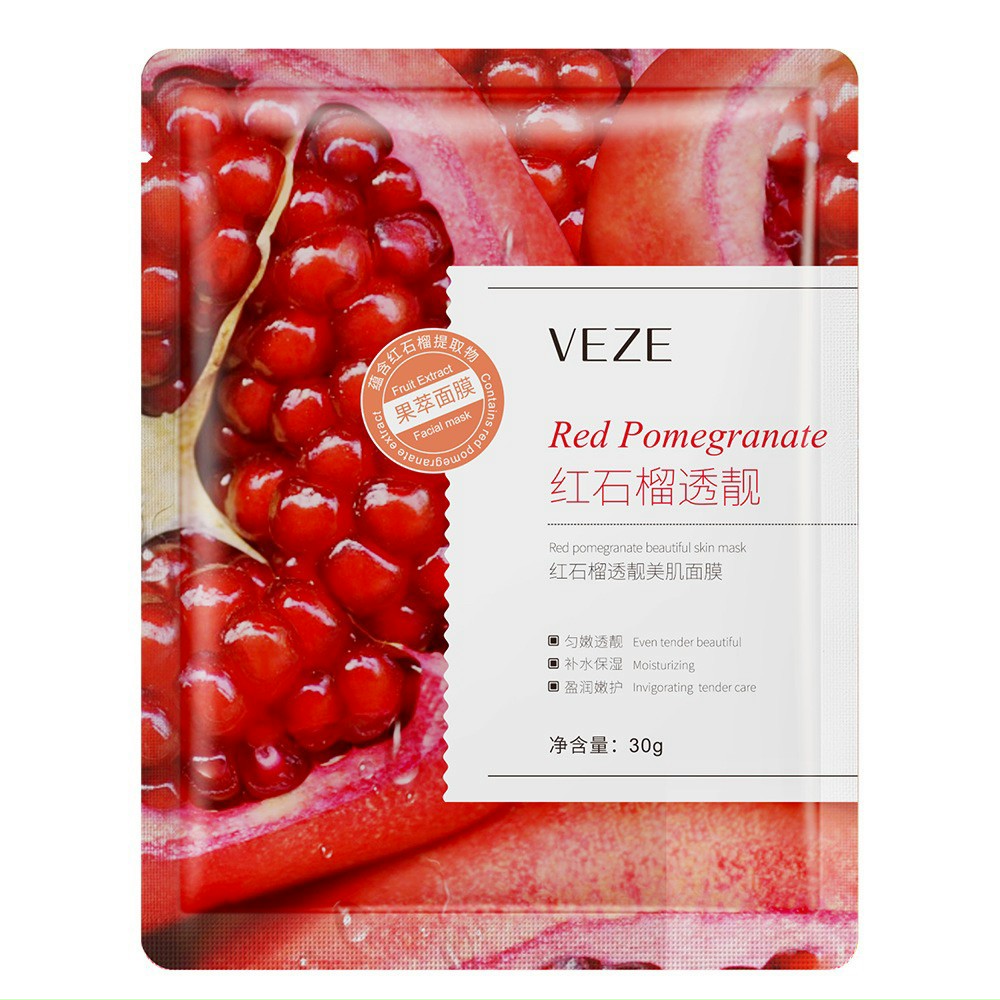 [Combo 4 miêng]Mặt nạ trái cây VEZE