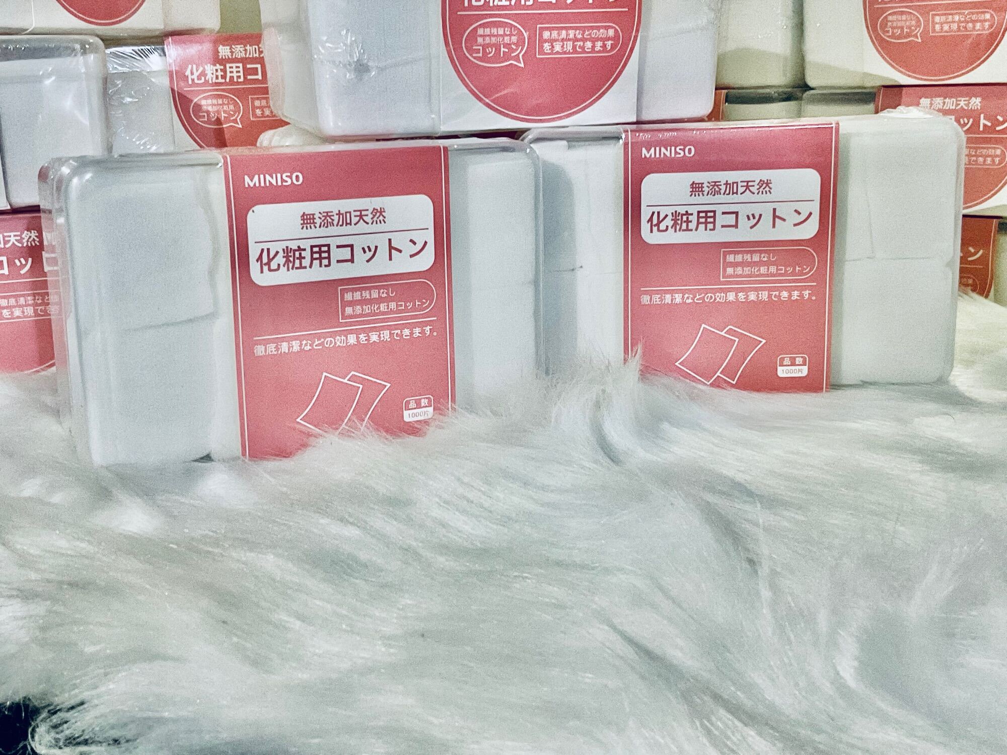 [HCM] BÔNG TẨY TRANG MINISO 1000 MIẾNG-SIÊU MỀM MƯỢT