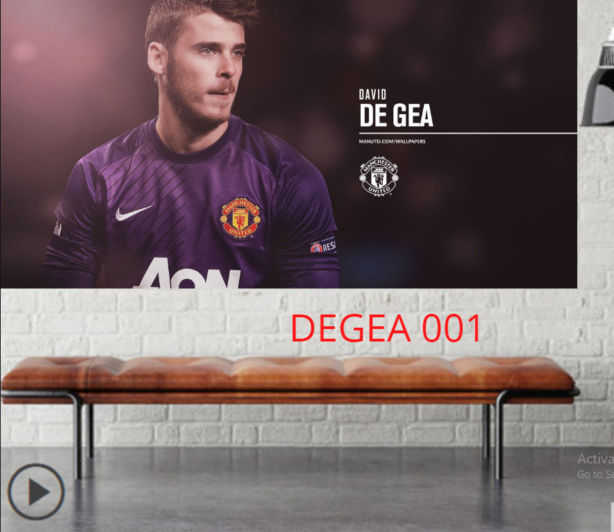 Decal Poster dán tường Degea  cực đẹp dễ sử dụng - LiDO Sports