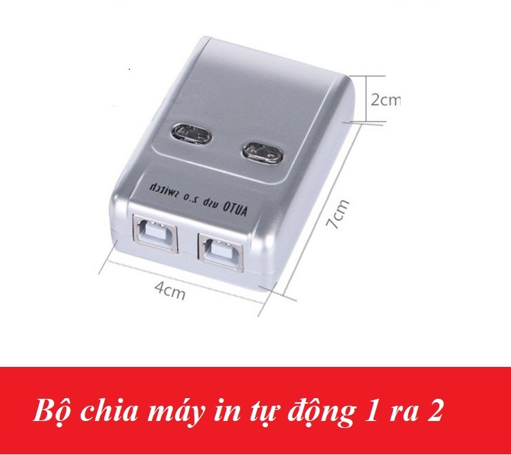 Bộ chia sẻ máy in tự động 1 ra 2 MT viki chất lượng cao