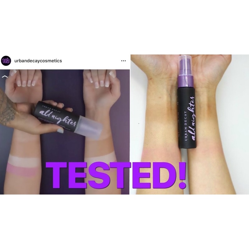 [UPDATE BAO BÌ MỚI 2022 ] XỊT KHÓA MAKEUP URBAN DECAY ALLNIGHTER MAKEUP SETTING SPRAY