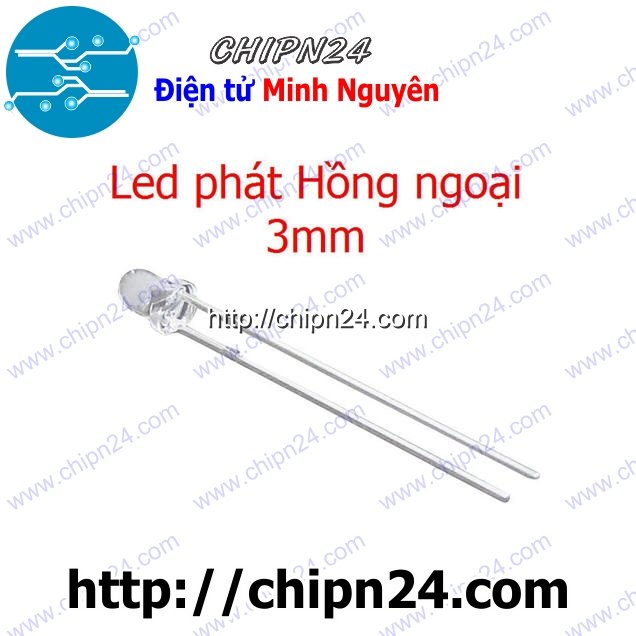 [5 con] (KG1) Led Thu phát Hồng Ngoại (3MM/5MM) - [Chọn Loại]