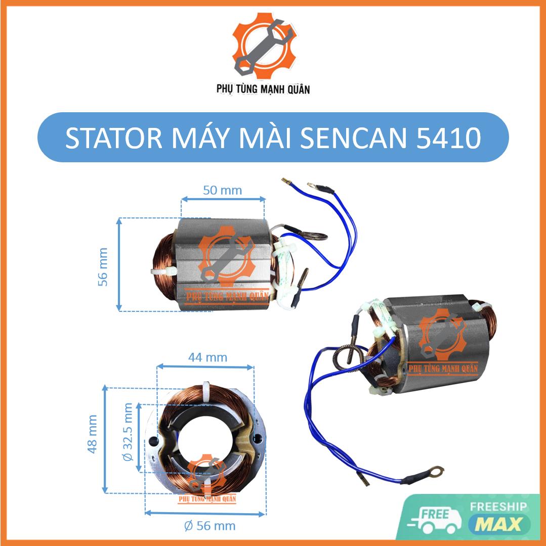 Cuộn điện / Stator máy mài Sencan 5410, DÙNG CHO RÔ 5410 THÂN 32.