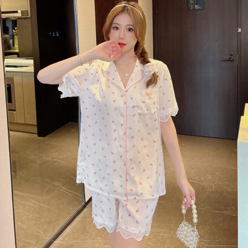 Bộ Lụa Cộc Phối Viền Cực Đẹp Hàng Mới