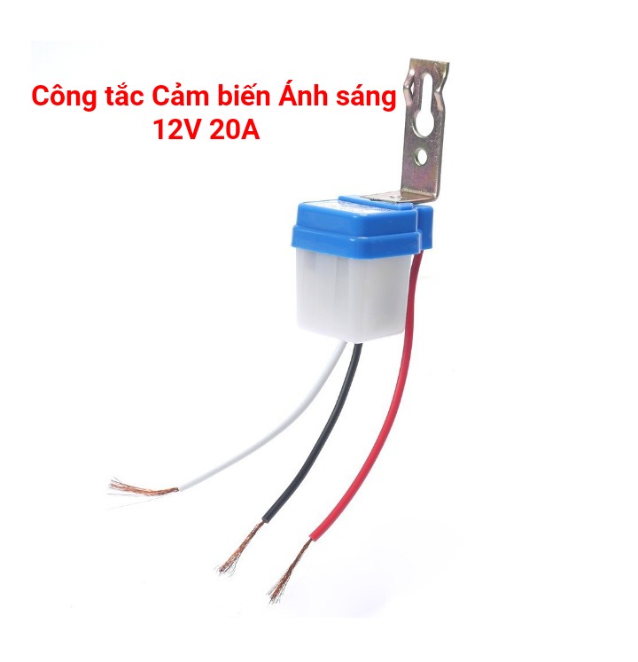 Công Tắc Cảm Biến Ánh Sáng 12 - 24VDC 10A