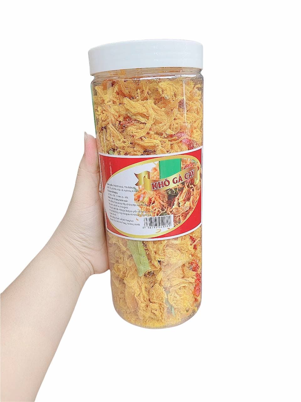 khô gà lá chanh thơm ngon - đồ ăn vặt