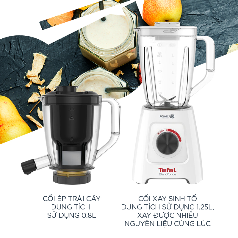 Máy xay sinh tố đa năng Tefal BL42Q166