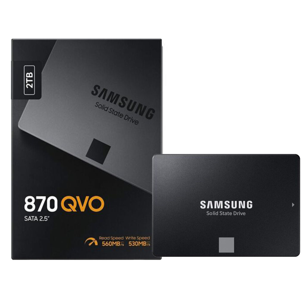 Samsung SSD 870 QVO Solid State Drive 128GB/256GB/512GB 2.5-inch Internal Solid State Drive