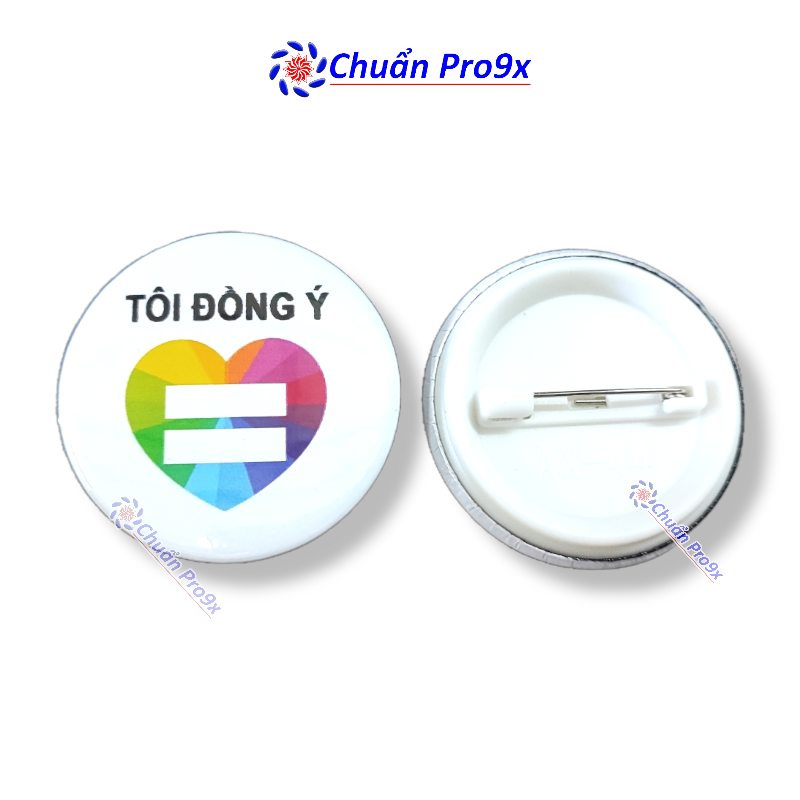 Huy hiệu LGBT Tôi Đồng Ý