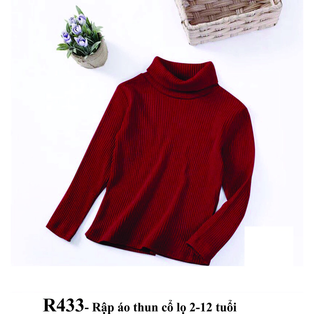 Rập giấy áo thun cổ lọ mã R433 (BẢN VẼ)