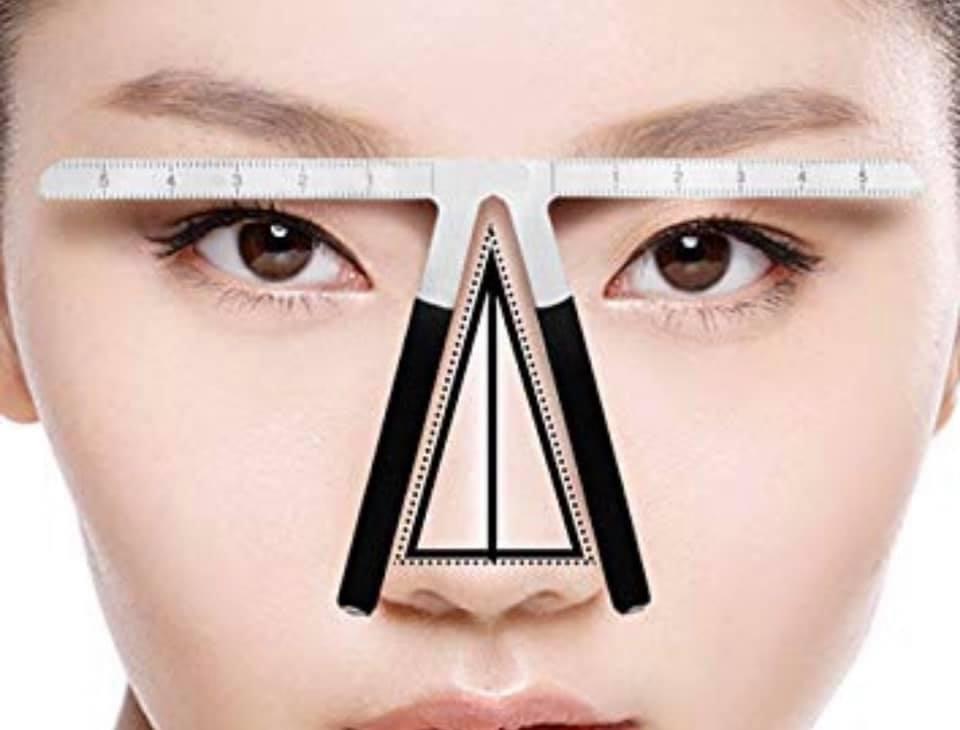 [HCM]Thước đo chân mày chữ T