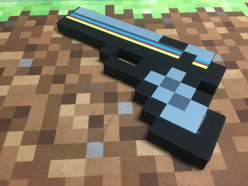 [HCM]Đồ chơi minecraft Sung lục đen