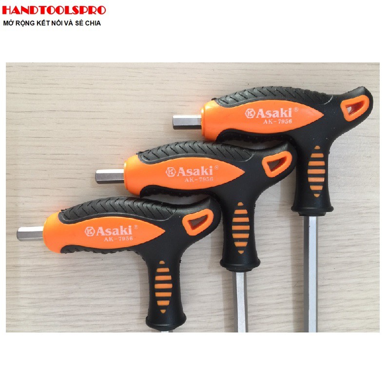 6mm lục giác đầu bi asaki ak-7956