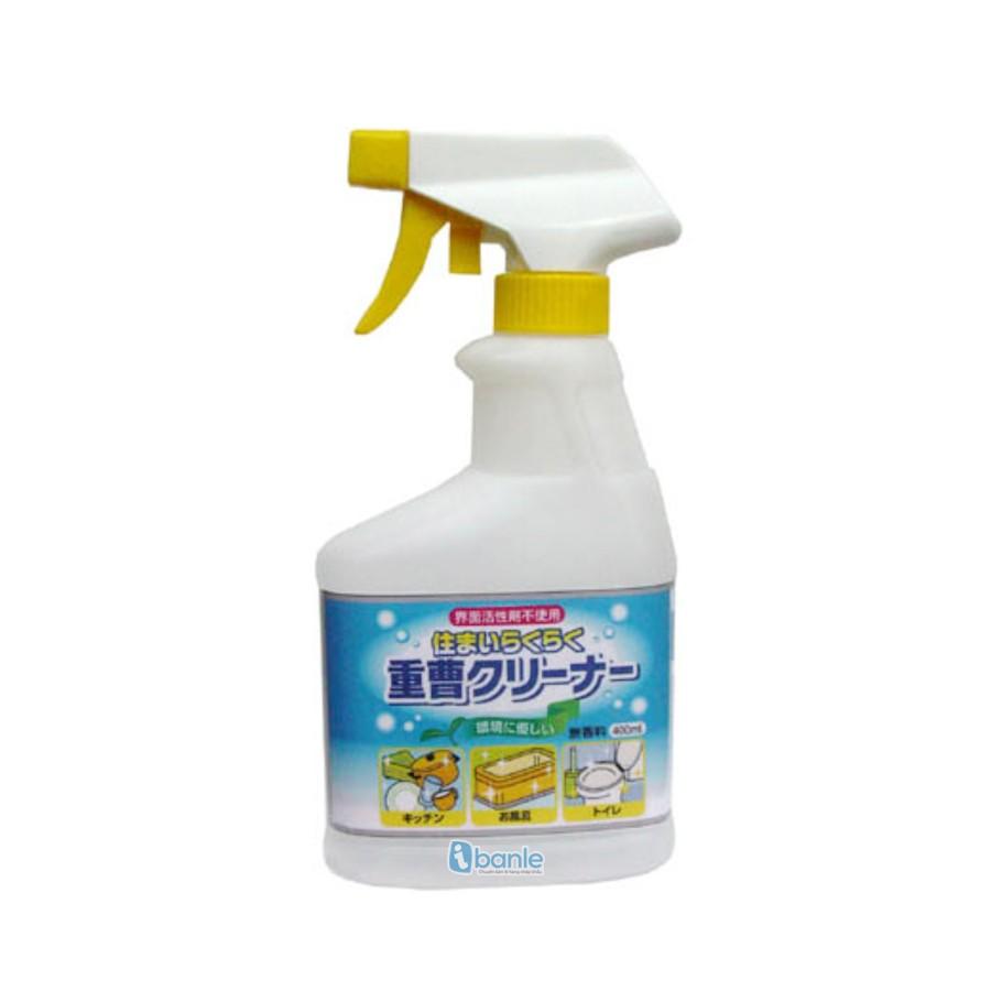 Chai xịt tẩy rửa đa năng baking soda 400ml Rocket - Hàng Nhật
