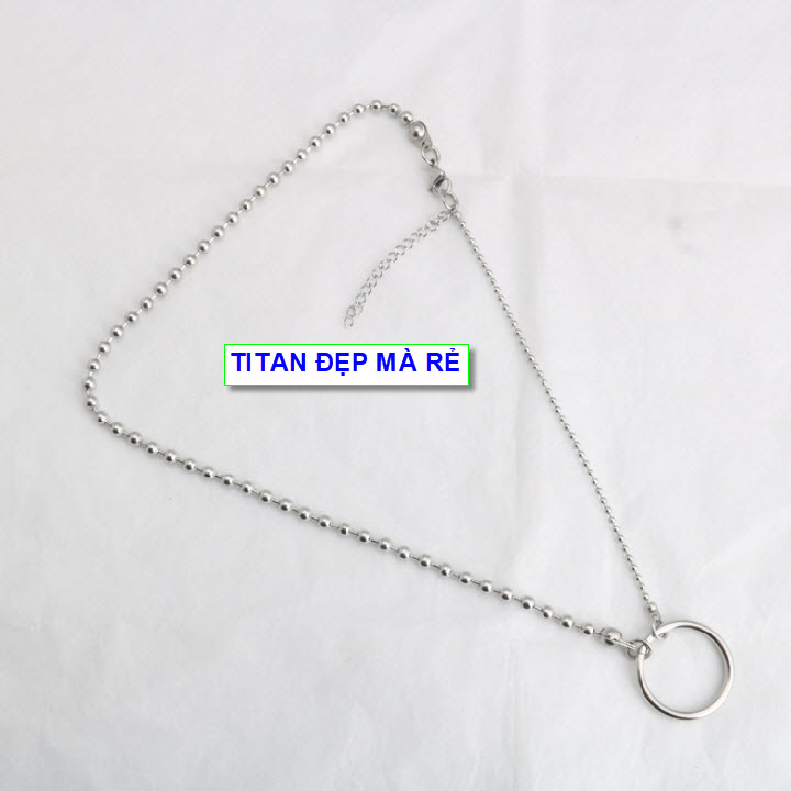 Chain ball male titanium stylized youthful-commitment 1 Đổi 1 if rust