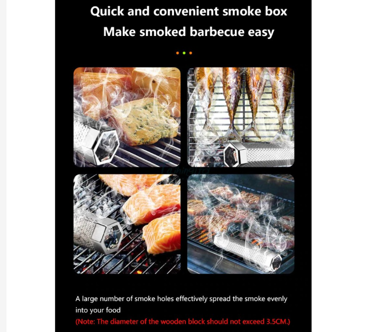 Home And Garden  Hộp BBQ SMOKER BOX