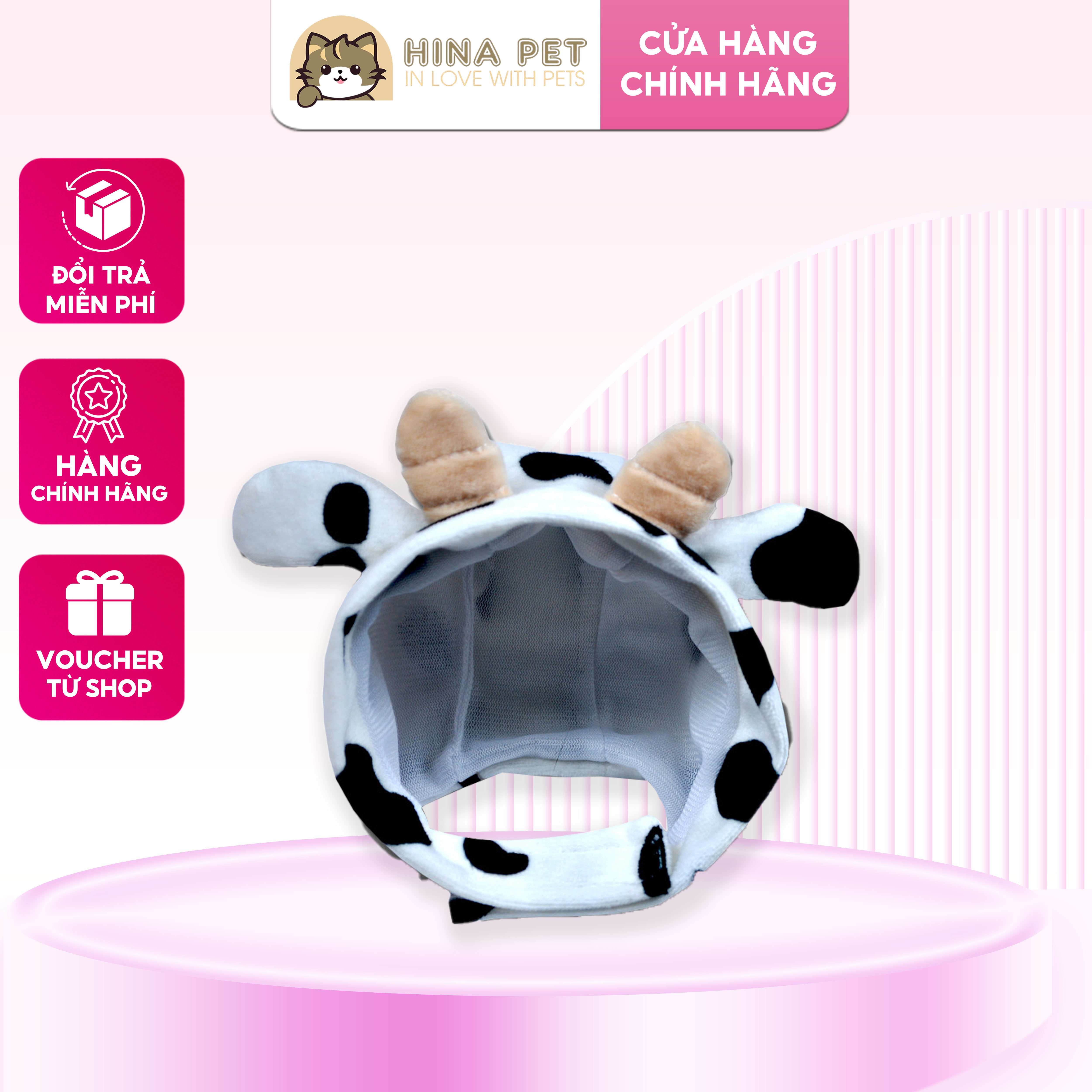Mũ nón cho chó mèo hình dáng siêu dễ thương