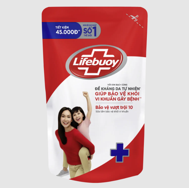 [HSD: 2027] Sữa Tắm Lifebuoy túi 800g