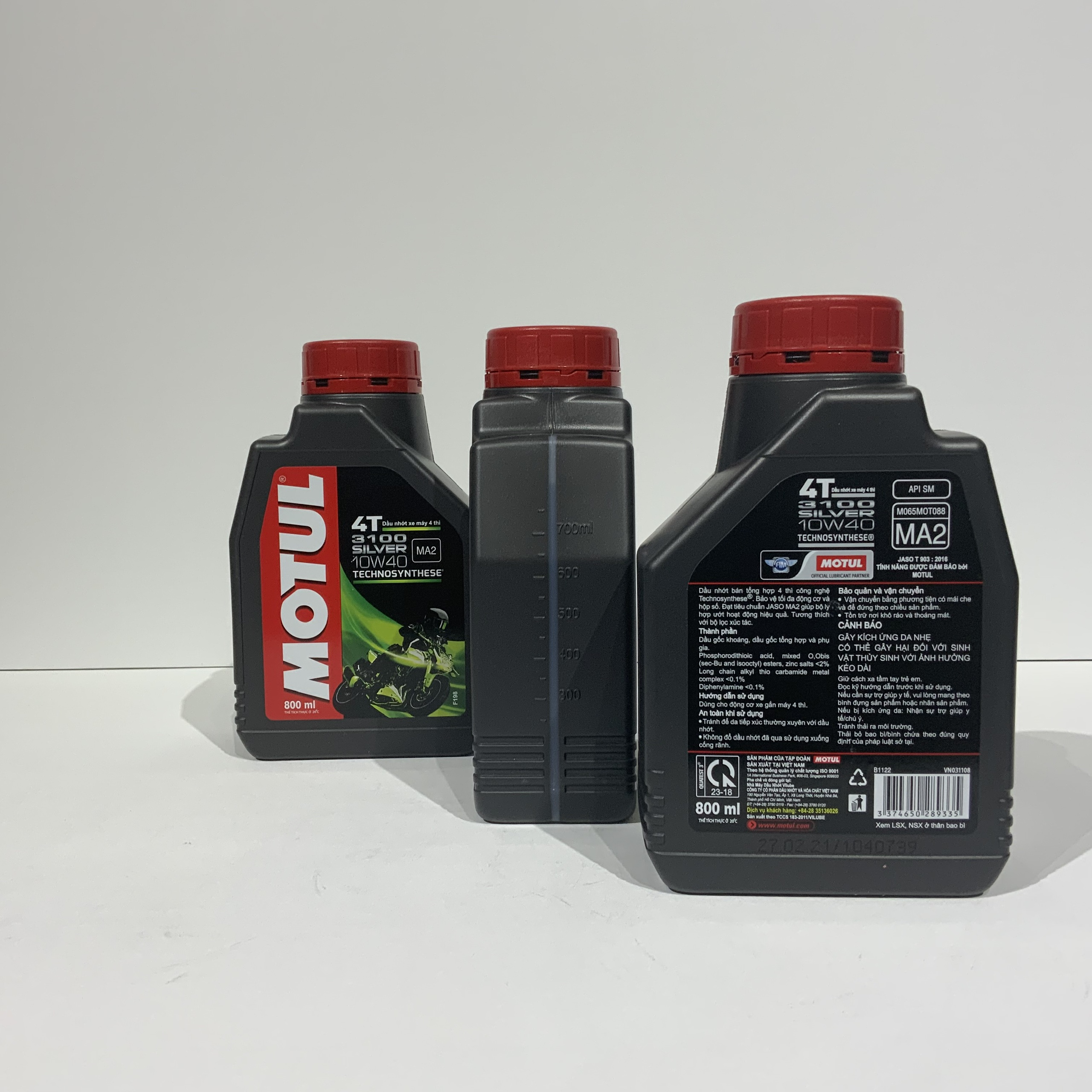 Motul Gold 3100 10W40 800ml - Nhớt xe máy số cao cấp