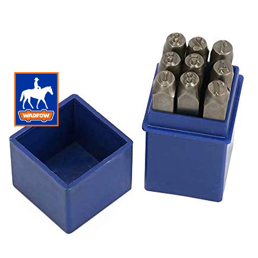Bộ Đóng Số 9 Cây 6mm WADFOW WCC9596