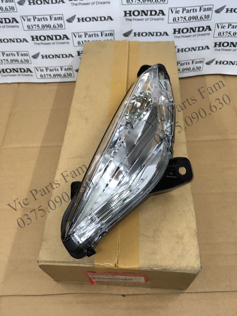 BỘ ĐÈN XI NHAN TRƯỚC TRÁI-PHẢI WINNER V1, WINNER ĐỜI ĐẦU, WINNER 150, CHÍNH HIỆU HONDA MOTOR VN