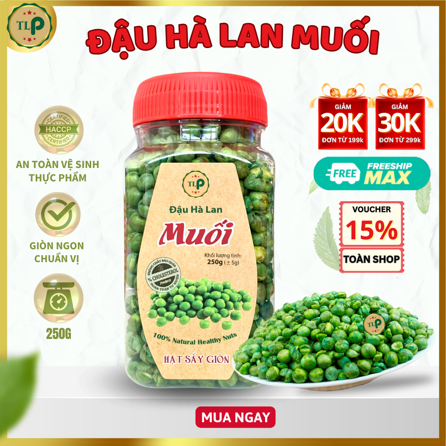 ĐẬU HÀ LAN MUỐI TÂN LỘC PHÁT HŨ 250G
