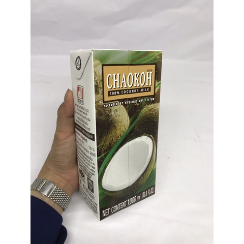 Nước cốt dừa Chaokoh Thái Lan 1L