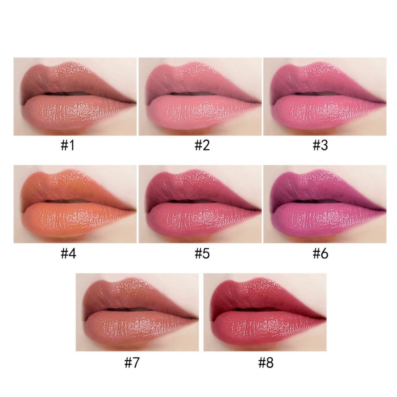 Lip stick cream lipstick with brush for gift