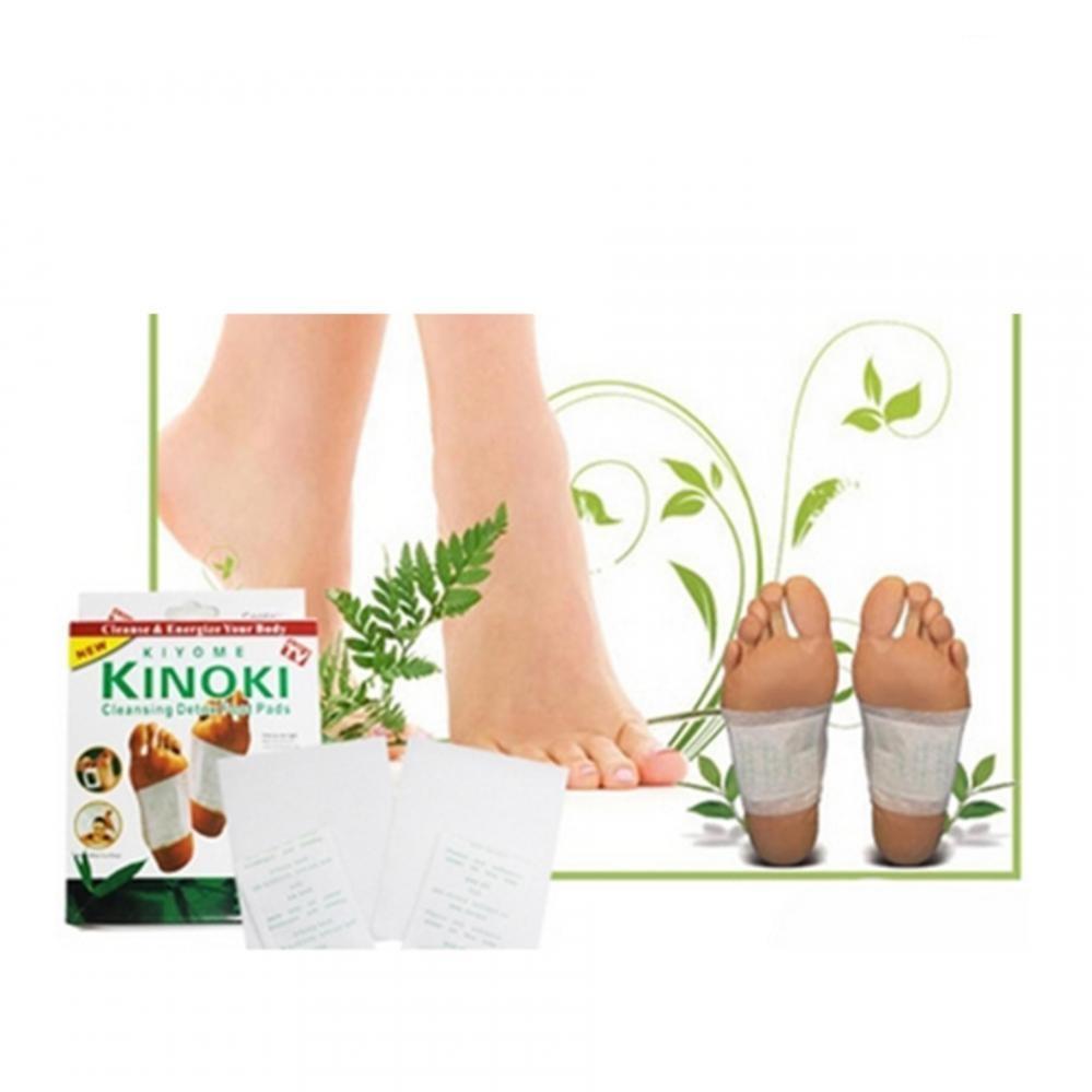 COMBO 100 Miếng dán chân giải độc massage chân Kinoki NHẬT BẢN (100 miếng/10 hộp)