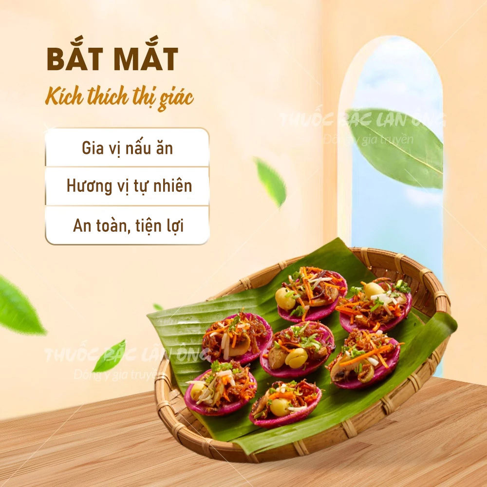 Bột lá cẩm tím nguyên chất 100g (Bột tạo màu thực phẩm, nấu xôi, chè, làm bánh)