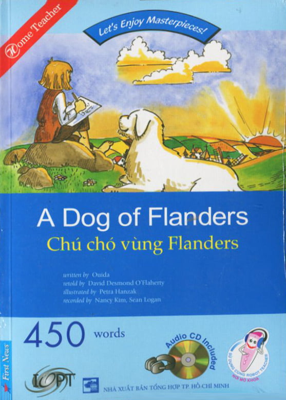 Fahasa - Let's Enjoy Masterpieces - A Dog Of Flanders - Chú Chó Vùng Flanders + CD