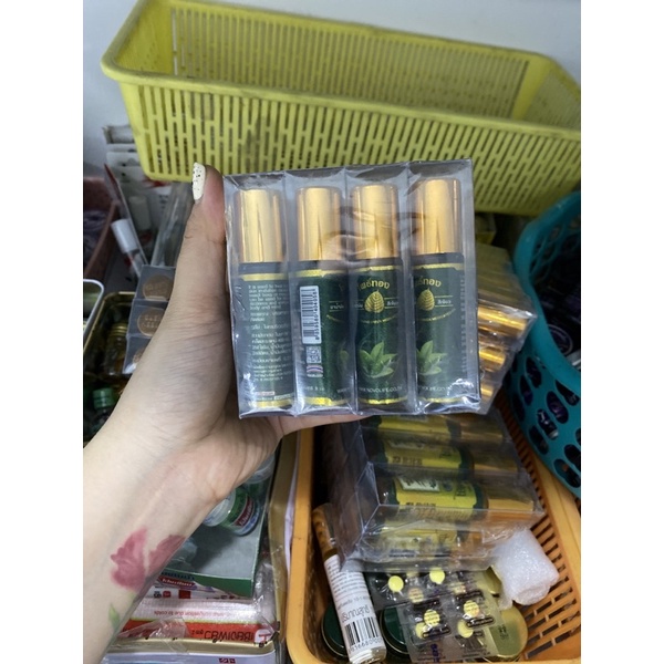 Dầu lăn Lá bồ đề [CHÍNH HÃNG] 8ml Thái Lan