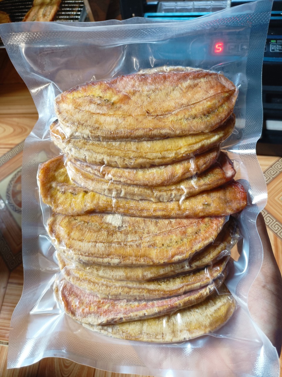 Chuối sấy dẻo không đường - túi 1kg