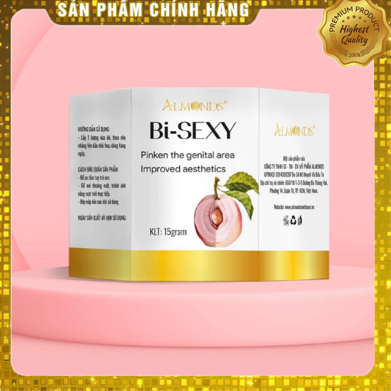 HCMKEM GIẢM THÂM VÀ LÀM HỒNG VÙNG KÍN BI sexy - ALMONDS