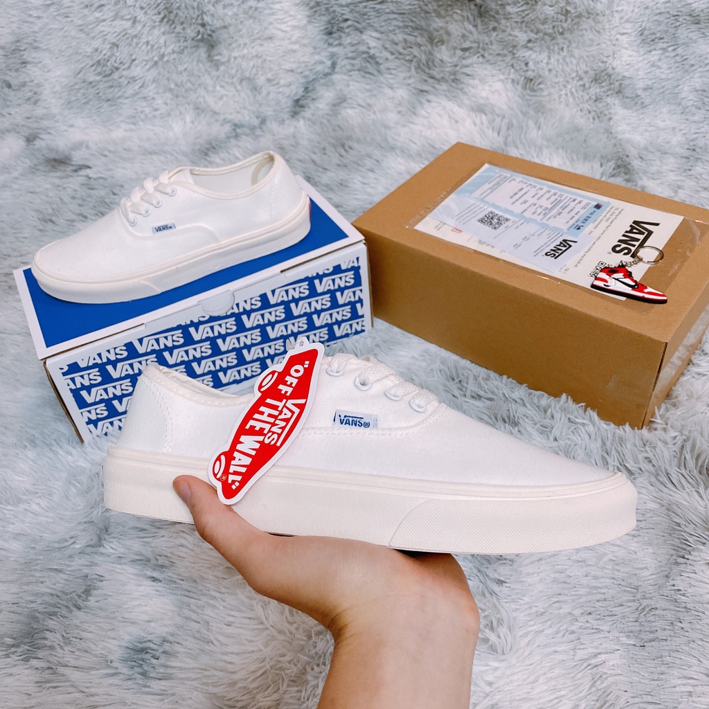 Giày vans classic trắng hàng 1:1 chất lượng ( full box + freeship )