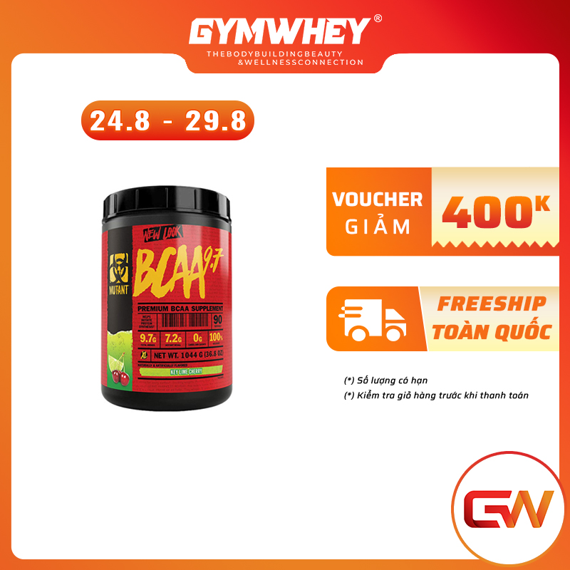 Chống dị hóa cơ mutant bcaa 9.7 - từ châu âu
