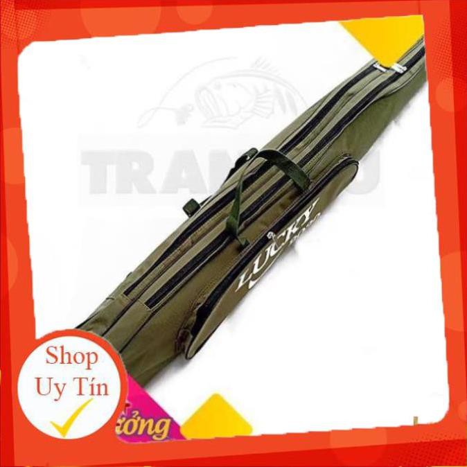 Túi đựng cần lucky gia công đủ size 2 ngăn