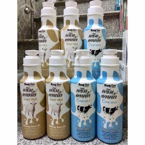 Sửa tắm trắng da con bò/dê BEAUTY CARE thái lan