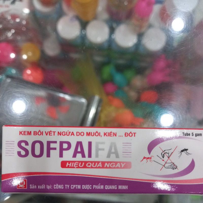 kem bôi muỗi, côn trùng cắn sofpaifa