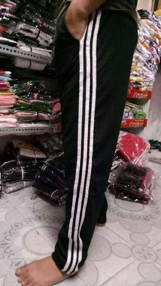 [HCM] (M L XL, 40-70kg Quần 3 Sọc dọc unisex nam/nữ). Có ảnh thật. Quần 3 line unisex nam/nữ