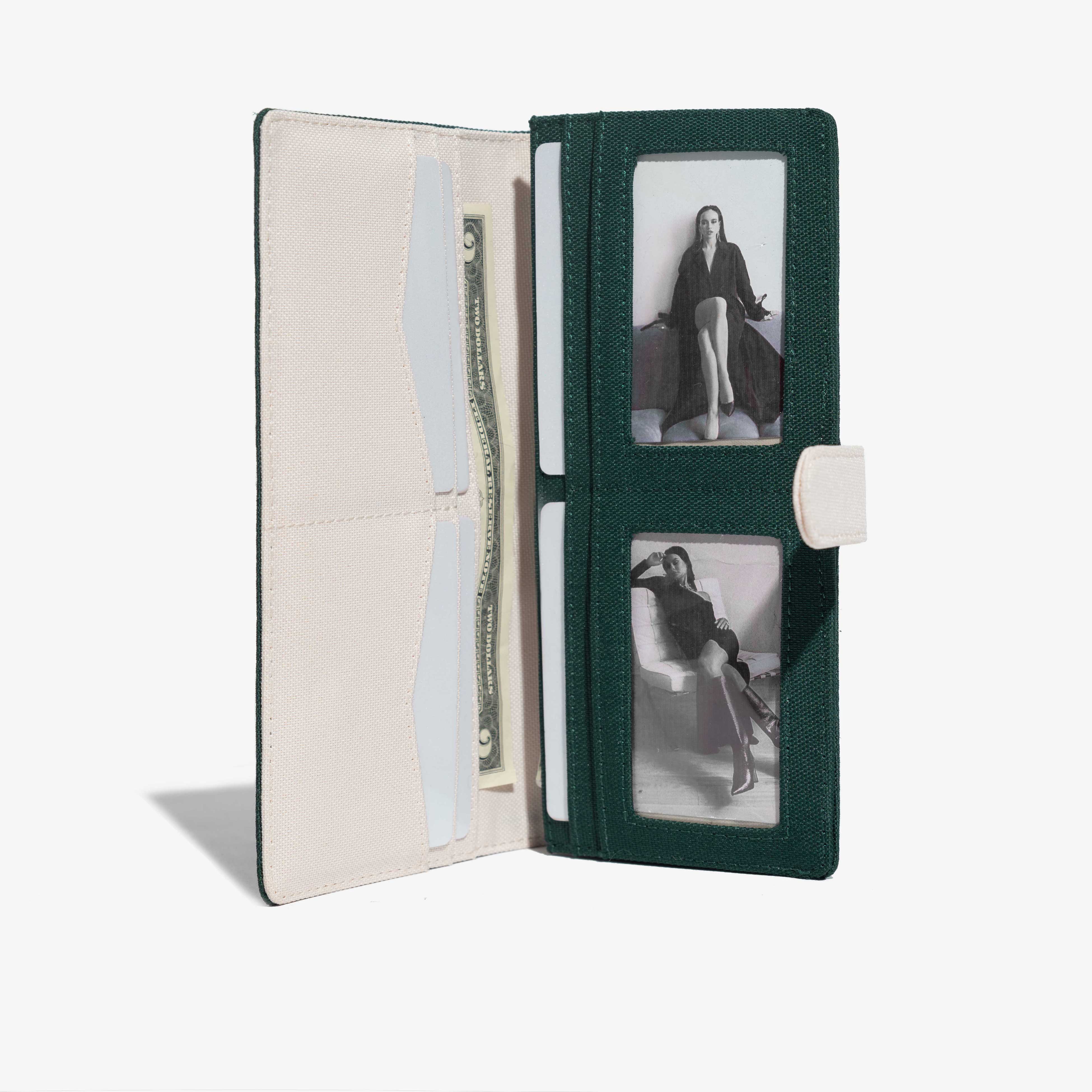 Ví vải unisex DIM June Long Wallet - 3 màu
