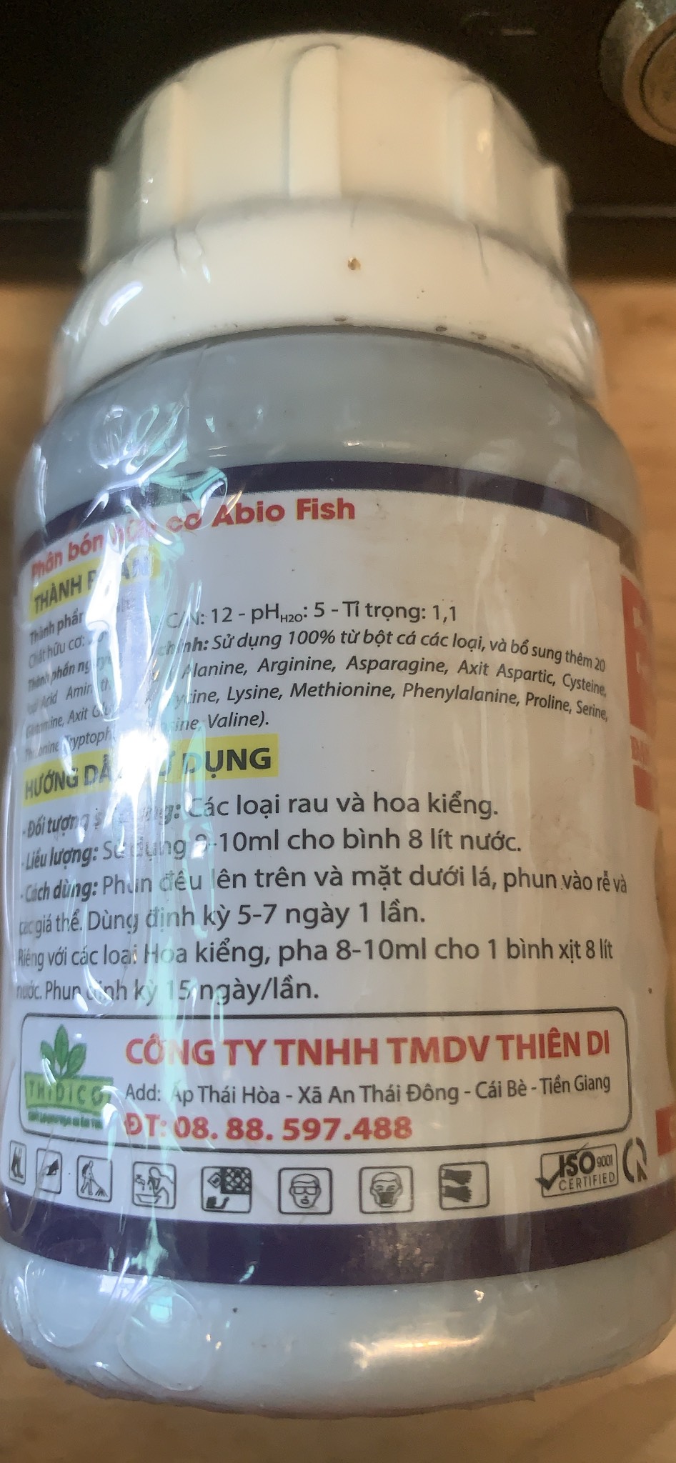 Đạm Cá Mỹ Bio Fish không mùi 100ml