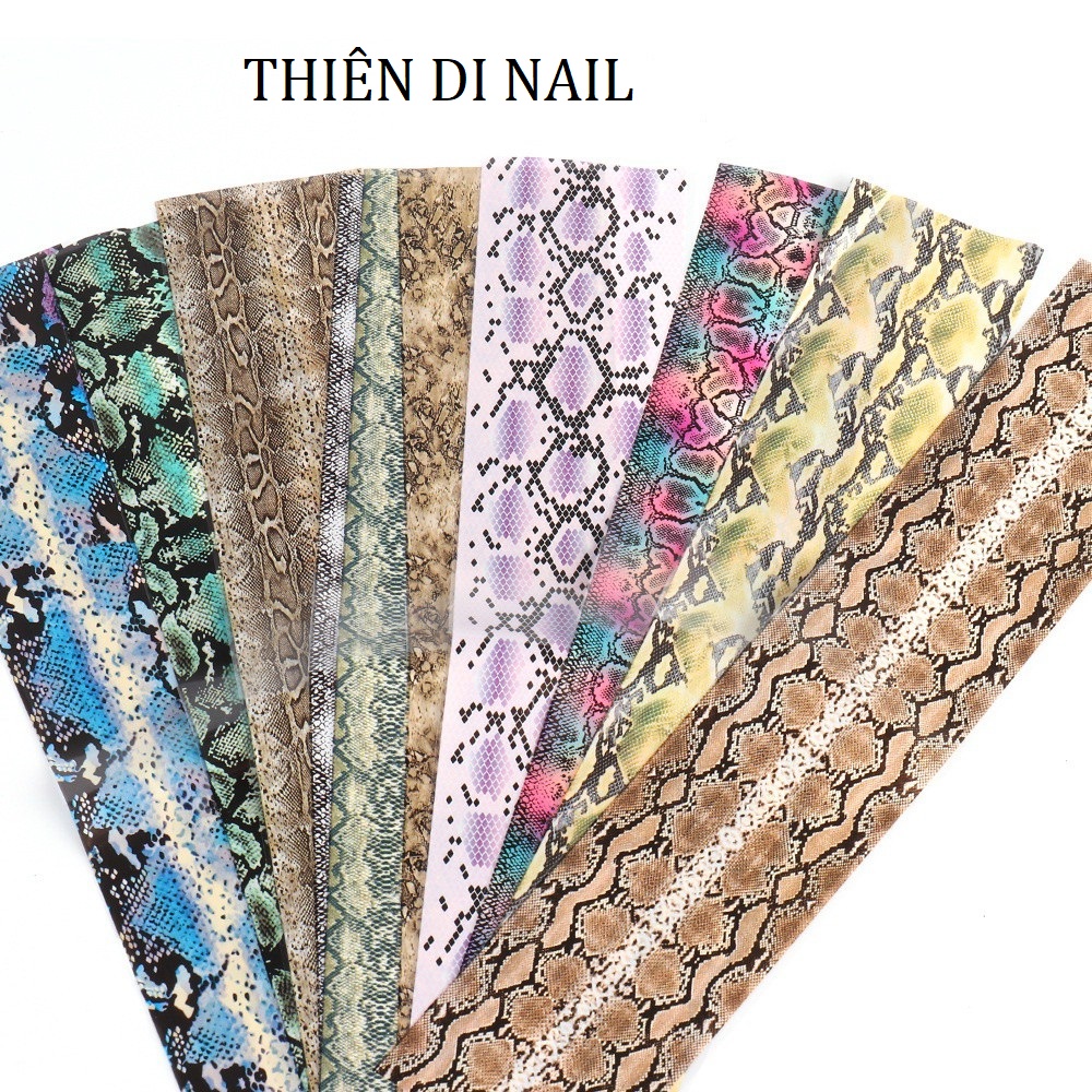 Foil da rắn dán nail