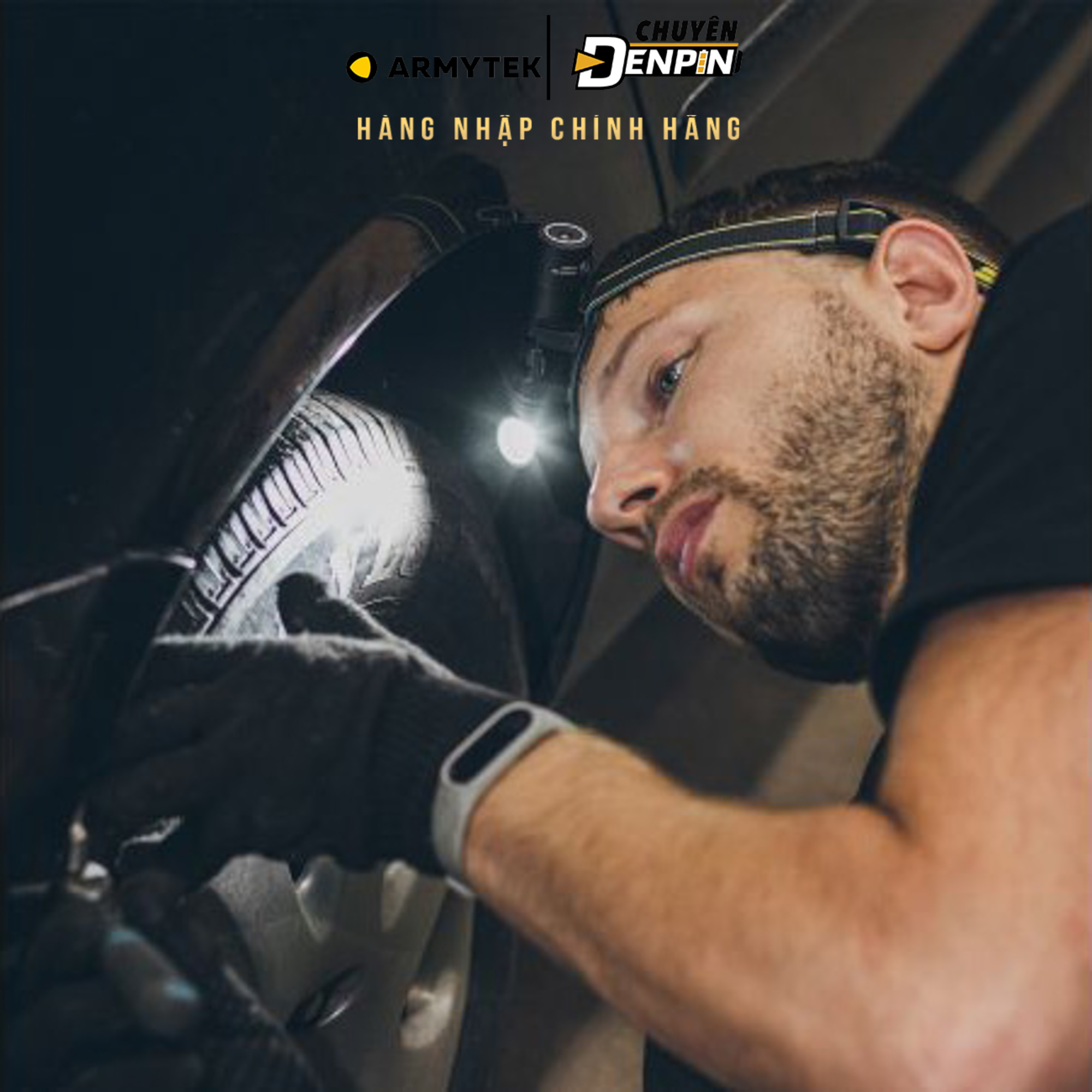 Đèn Pin đội đầu Armytek Wizard C2 Pro - LED Nichia