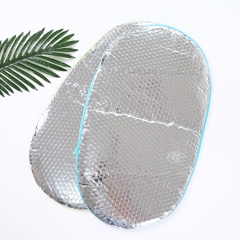 Combo 2 Miếng che yên xe máy chống nắng 2 mặt phản quang