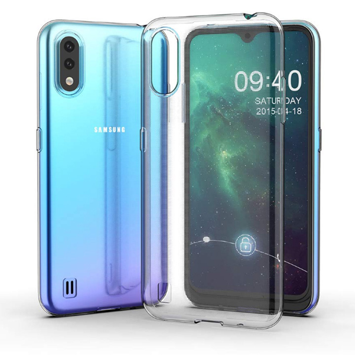 Ốp lưng dẻo silicon trong suốt SAMSUNG A01