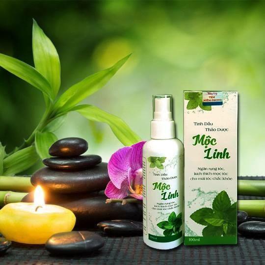 TINH DẦU THẢO DƯỢC MỘC LINH- XỊT TÓC