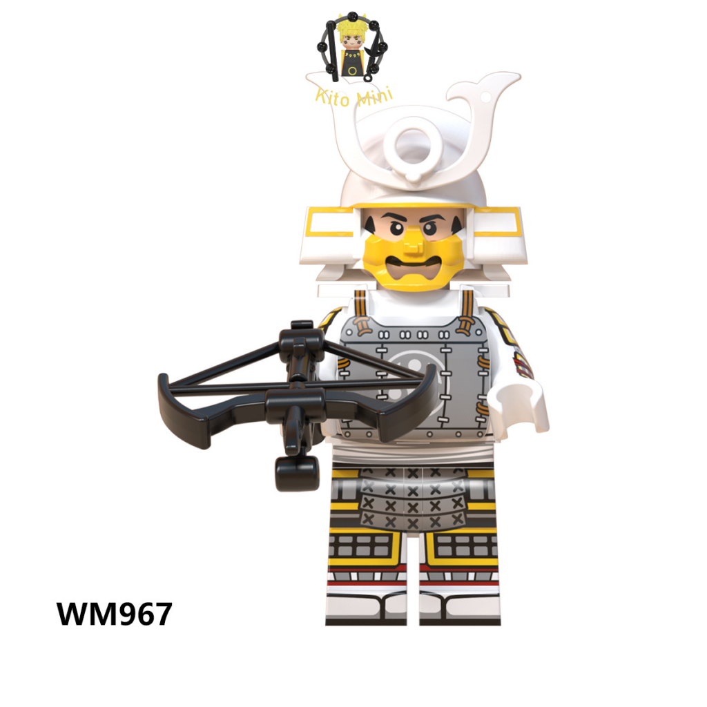 Minifigures Lắp Ráp Mô Hình Nhân Vật Samurai Nhật Bản WM6090 Bán Lẻ