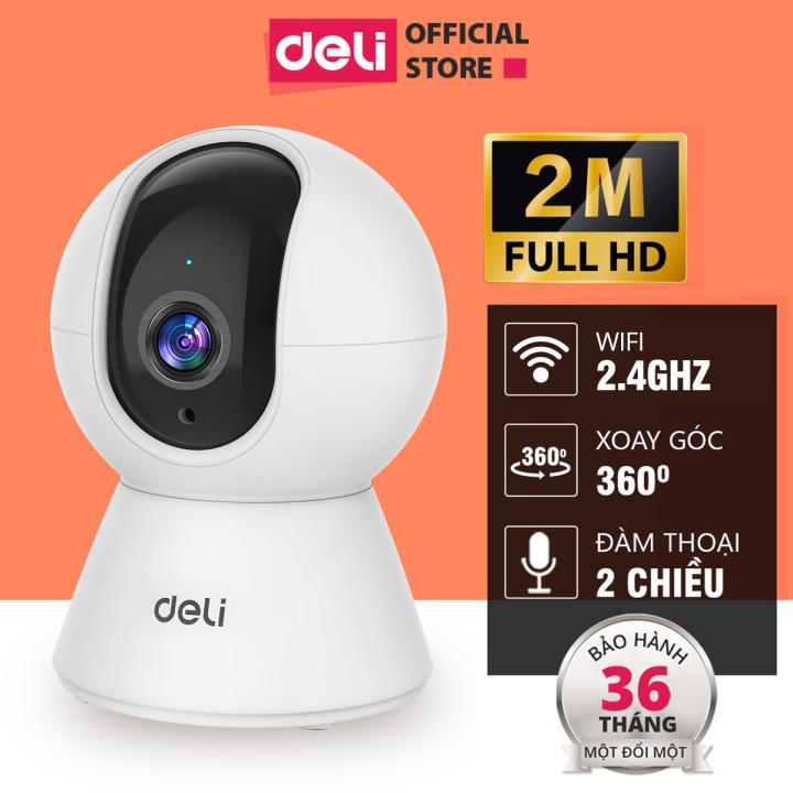Camera Wifi IP Deli Full HD 1080P 360…